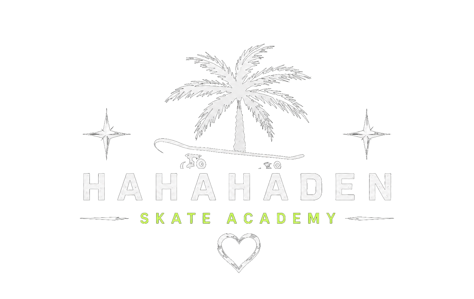 HaHaHaden Skate Academy official logo.